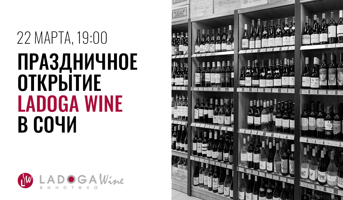 Открытие винотеки LADOGA Wine в Сочи