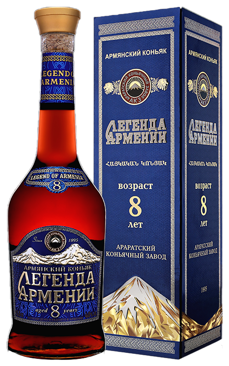Коньяк Легенда Армении 5 Купить