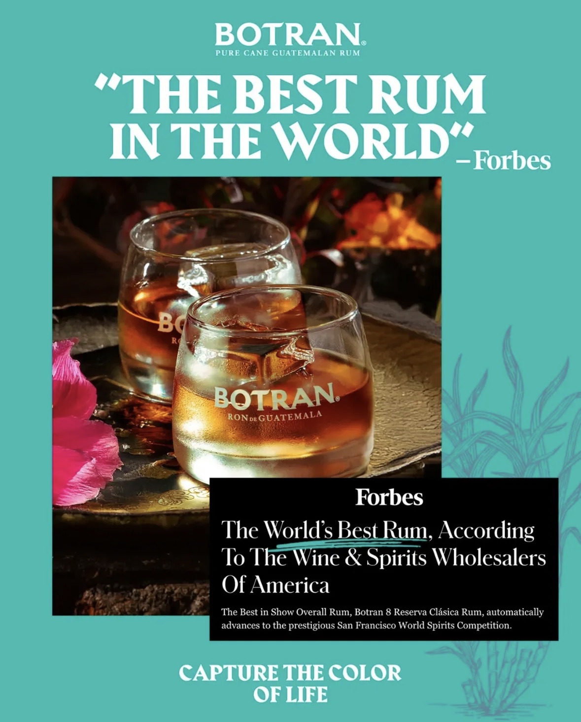Botran №8 Reserva Clásica – лучший ром в мире по версии Wine & Spirits Tasting Competition!